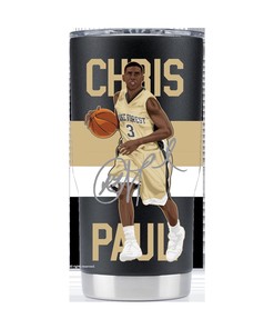 Chris Paul Black Tumbler - Chris Paul Black Tumbler, Perfect Gift for Fans