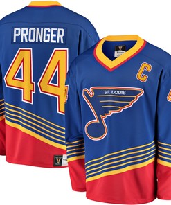 Chris Pronger St. Louis Blues Fanatics Branded Breakaway Retired Player Jersey - Blue Nhl