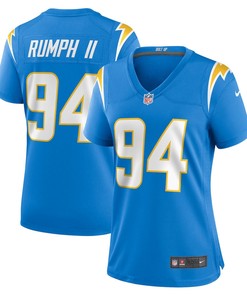 Chris Rumph II 94 Los Angeles Chargers Women's Game Jersey - Powder Blue