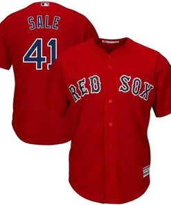 Chris Sale Boston Red Sox Alternate Cool Base Jersey - Red