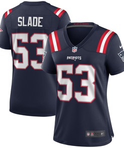 Chris Slade New England Patriots Womens Game Retired Player Jersey - Navy Nfl