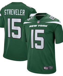 Chris Streveler New York Jets Game Player Jersey - Gotham Green