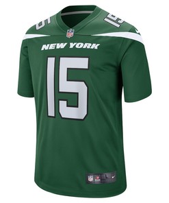 Chris Streveler New York Jets Game Player Jersey - Gotham Green