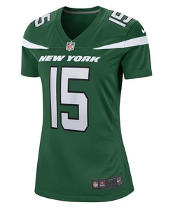 Chris Streveler New York Jets Women's Game Player Jersey - Gotham Green