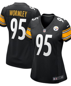 Chris Wormley Pittsburgh Steelers Womens Game Jersey - Black Nfl