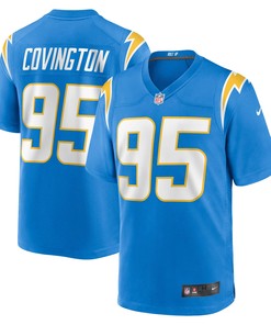 Christian Covington Los Angeles Chargers Game Jersey - Powder Blue Nfl