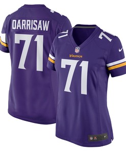 Christian Darrisaw Minnesota Vikings Womens Game Jersey - Purple Nfl