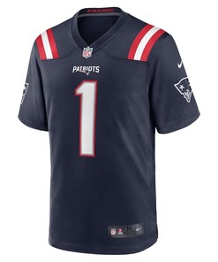 Christian Gonzalez New England Patriots 2023 NFL Draft First Round Pick Game Jersey