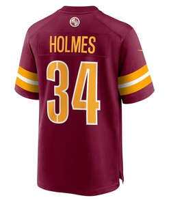 Christian Holmes Washington Commanders Player Game Jersey - Burgundy