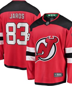 Christian Jaros New Jersey Devils Fanatics Branded Home Breakaway Player Jersey - Red Nhl