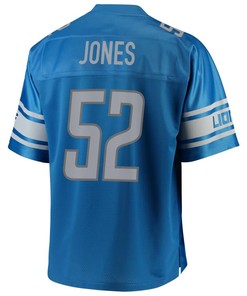 Christian Jones Detroit Lions Nfl Pro Line Player Jersey - Blue