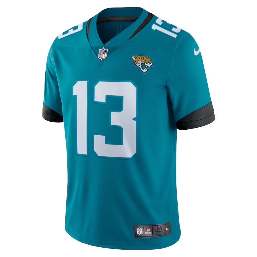 Christian Kirk 13 Jacksonville Jaguars Team Logo Vapor Limited Jersey - Teal