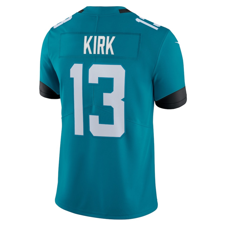 Christian Kirk 13 Jacksonville Jaguars Team Logo Vapor Limited Jersey - Teal