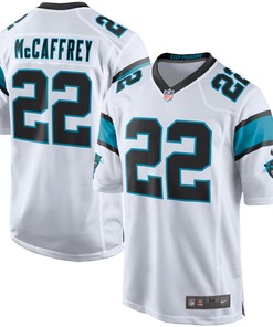 Christian Mccaffrey Carolina Panthers Game Jersey - White Nfl