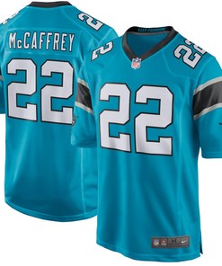 Christian Mccaffrey Carolina Panthers Nike Game Jersey - Blue