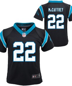Christian Mccaffrey Carolina Panthers Nike Toddler Player Game Jersey - Black