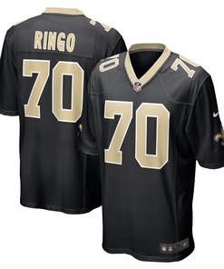 Christian Ringo New Orleans Saints Game Jersey - Black Nfl