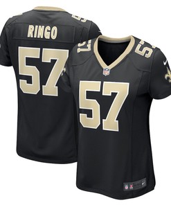 Christian Ringo New Orleans Saints Women's Game Player Jersey - Black