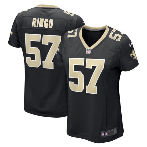 Christian Ringo New Orleans Saints Women's Game Player Jersey - Black ...