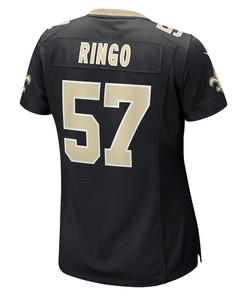 Christian Ringo New Orleans Saints Women's Game Player Jersey - Black