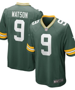 Christian Watson 9 Green Bay Packers Game Player Jersey - Green