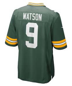 Christian Watson 9 Green Bay Packers Game Player Jersey - Green
