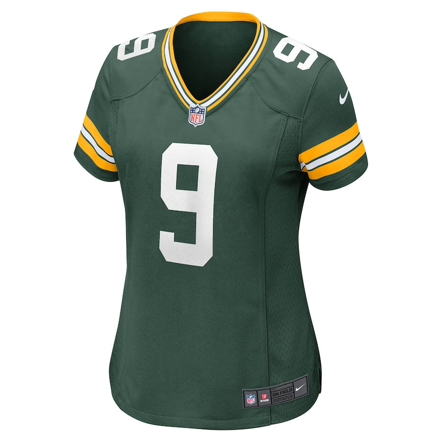 Christian Watson 9 Green Bay Packers Women's Player Game Jersey - Green