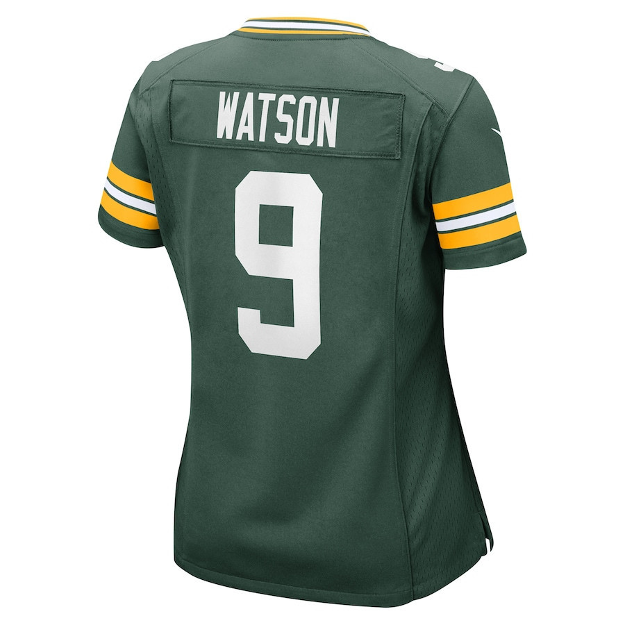 Christian Watson 9 Green Bay Packers Women's Player Game Jersey - Green