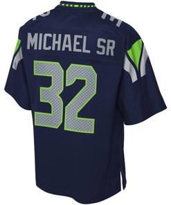 Christine Michael Seattle Seahawks Nfl Pro Line Player Jersey - College Navy