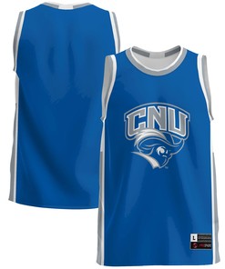 Christopher Newport Captains Basketball Jersey - Blue Ncaa