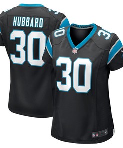 Chuba Hubbard Carolina Panthers Womens Game Jersey - Black Nfl