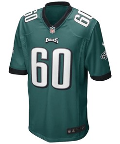 Chuck Bednarik 60 Philadelphia Eagles Game Retired Player Jersey - Midnight Green