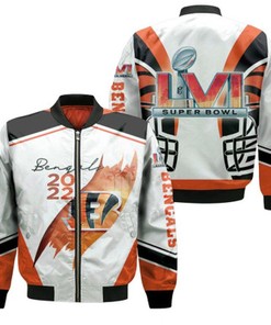 Cicinnati Bengals Super Bowl 2022 Ready To New Season Gift For Bengals Fans Bomber Jacket