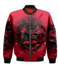 Cincinnati Bearcats Bomber Jacket Camouflage Vintage  - NCAA