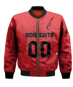 Cincinnati Bearcats Bomber Jacket Logo Sport Ombre  - NCAA