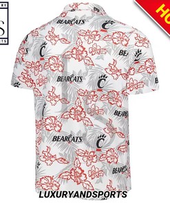 Cincinnati Bearcats Floral Custom Polo Shirt