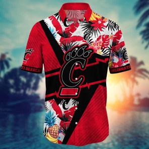 Cincinnati Bearcats NCAA Flower Hawaii Shirt For Fans Ver 11