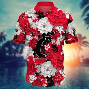 Cincinnati Bearcats NCAA Flower Hawaii Shirt For Fans Ver 12