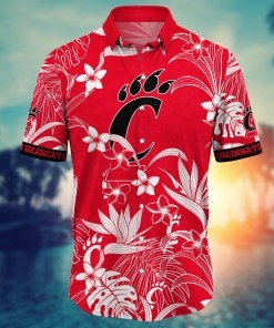 Cincinnati Bearcats NCAA Flower Hawaii Shirt For Fans Ver 14