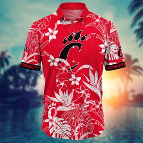 Cincinnati Bearcats NCAA Flower Hawaii Shirt For Fans Ver 14