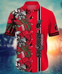 Cincinnati Bearcats NCAA Flower Hawaii Shirt For Fans Ver 15