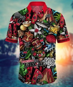 Cincinnati Bearcats NCAA Flower Hawaii Shirt For Fans Ver 16