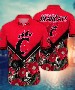 Cincinnati Bearcats NCAA Flower Hawaii Shirt For Fans Ver 17