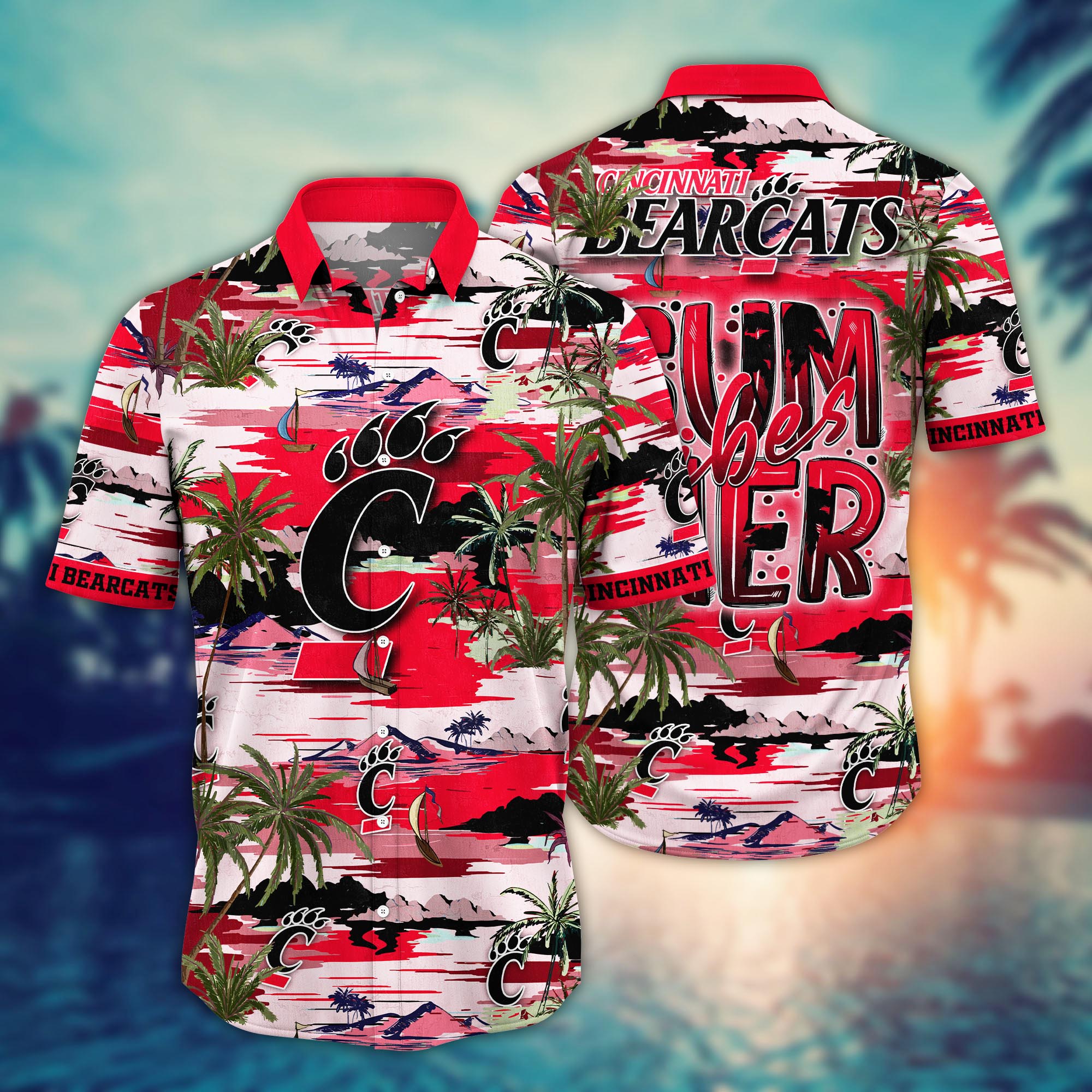 Cincinnati Bearcats NCAA Flower Hawaii Shirt For Fans Ver 19