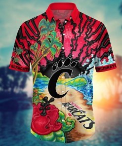 Cincinnati Bearcats NCAA Flower Hawaii Shirt For Fans Ver 20