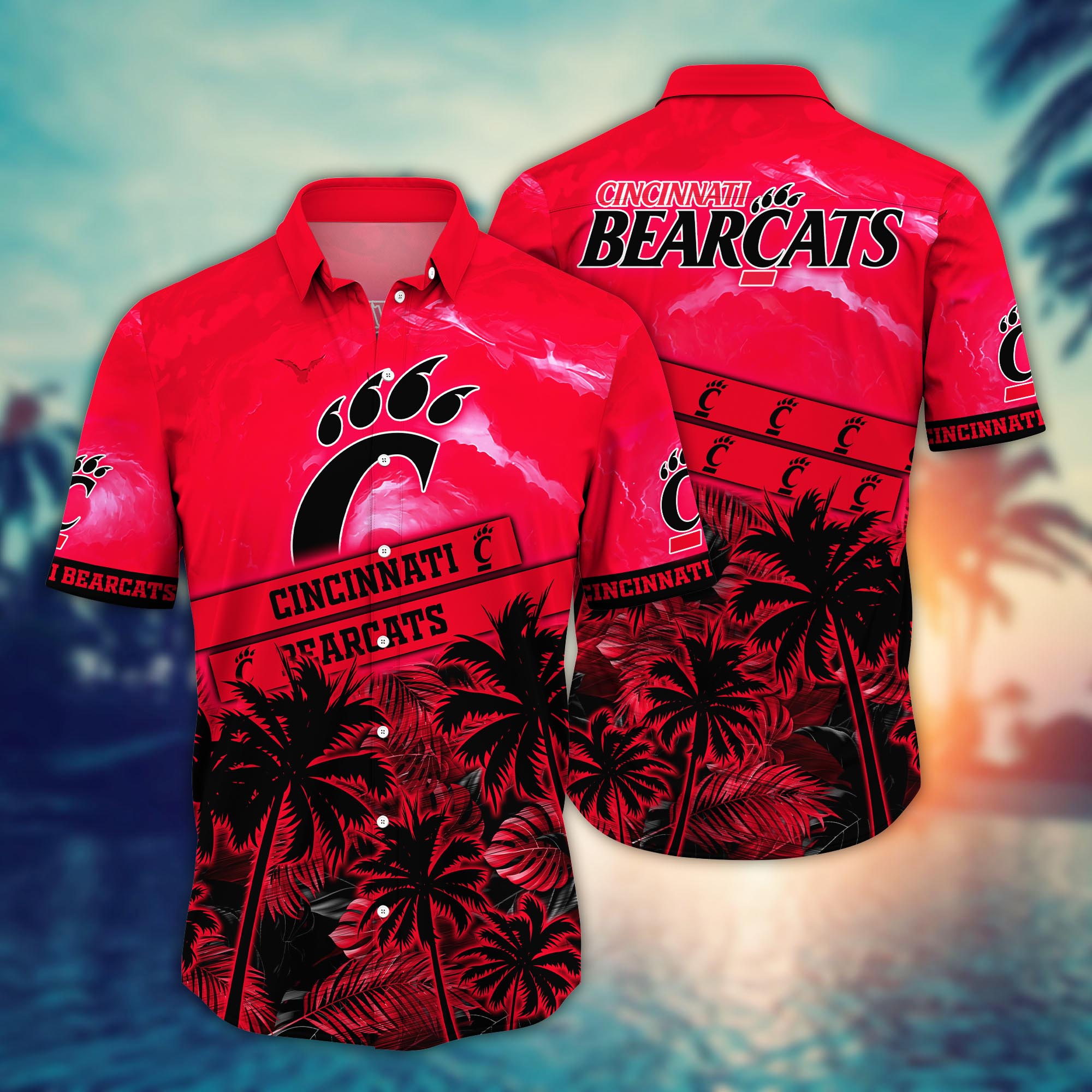 Cincinnati Bearcats NCAA Flower Hawaii Shirt For Fans Ver 22
