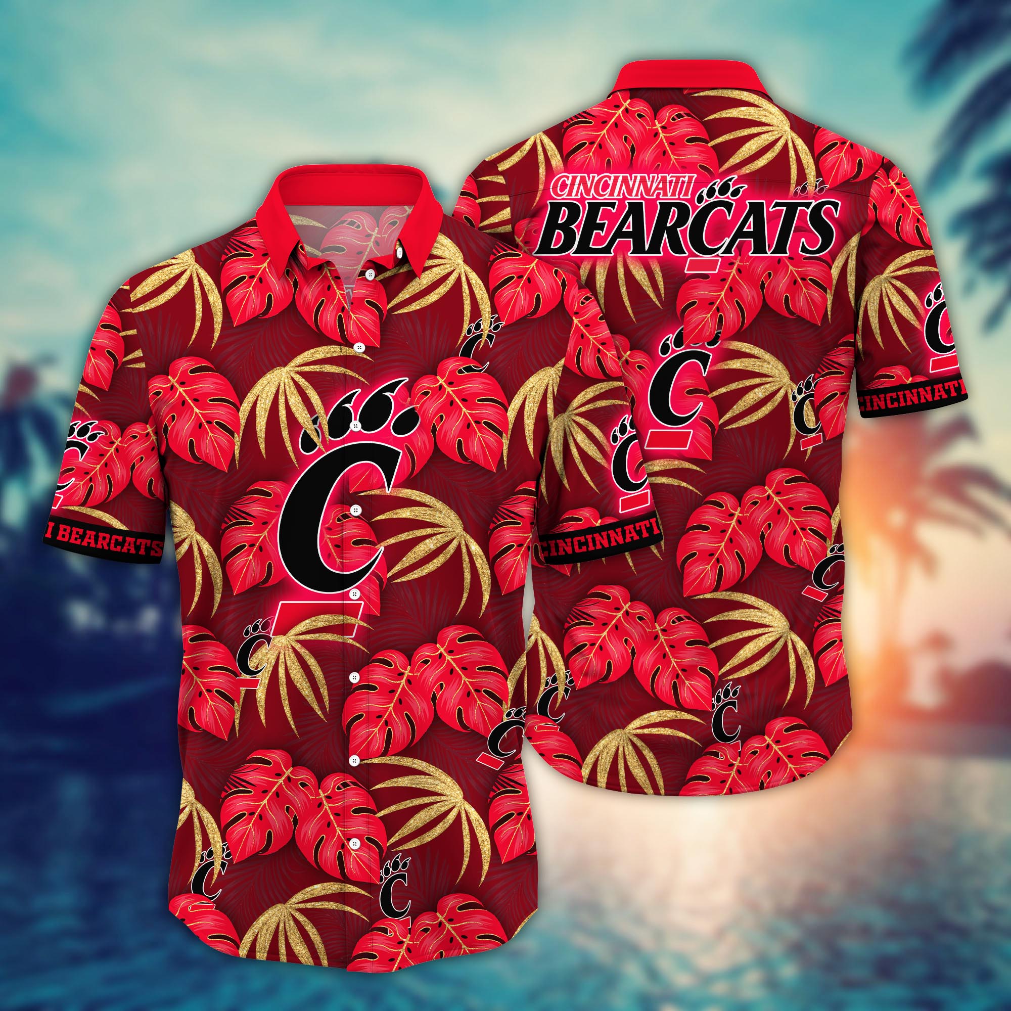 Cincinnati Bearcats NCAA Flower Hawaii Shirt For Fans Ver 23