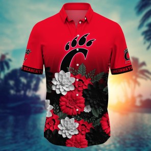 Cincinnati Bearcats NCAA Flower Hawaii Shirt For Fans Ver 28
