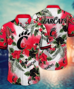 Cincinnati Bearcats NCAA Flower Hawaii Shirt For Fans Ver 29
