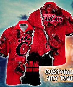 Cincinnati Bearcats NCAA Flower Hawaii Shirt For Fans Ver 33